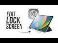 How to Edit iPad Lock Screen (tutorial)