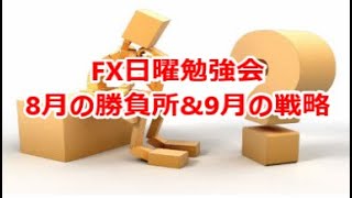 FX日曜勉強会 8月の勝負所\u00269月の戦略