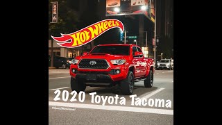 2020 Toyota Tacoma By Hot Wheels - Diecast Unboxing - Collection Showcase - Red Edition Mainline