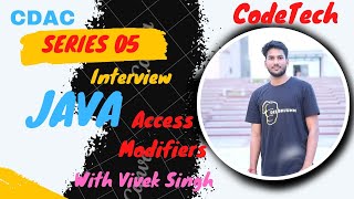 Interview Questions In java Access Modifiers |CDAC| Series 05 |Vivek Singh|CodeTech|