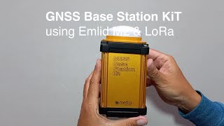 Setup of GNSS M2Base Station Kit for Emlid Reach M2