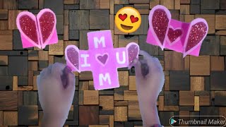 Handmade Mother's day card | Beautiful Mothers Day card| Greeting Card || Prince card ideas
