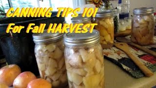 CANNING 101:  HOW TO SAVE TIME CANNING