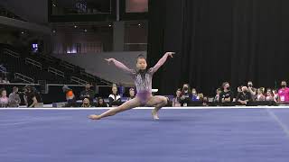 Jayla Hang - Floor Exercise - 2022 Nastia Liukin Cup