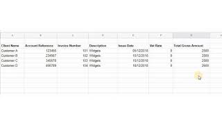 Quickfile Trial Balance Method - Part 2 - Receivables