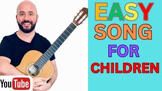 EASY GUITAR SONGS FOR KIDS - YOUTUBE  [LESSON 1]