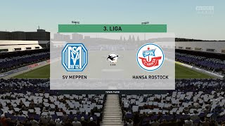 FIFA 20 | SV Meppen vs Hansa Rostock - 3. Liga | 06/06/2020 | 1080p 60FPS