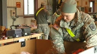 AFN Daegu -Soldiers help get rid of excess equipment