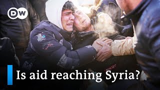 Sanctions, Syria, and aid after the earthquake: What's really going on? | DW News