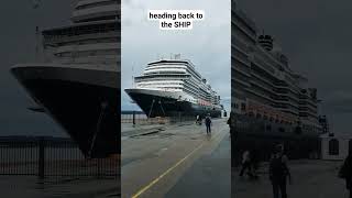 HUGE SHIP #rotterdam #hollandamericaline #cruiseship #viral #seaman #trendingshorts #viralvideo