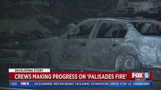 UPDATE: Crews making progress on Palisades Fire