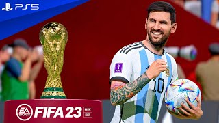 FIFA 23 - Argentina vs. Germany - World Cup 2022 Final Match | PS5™ [4K60]