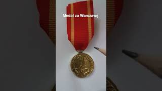 Medal za Warszawę #Warszawa #Medal #Falerystyka #shorts