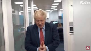 boris johnson thinks his steak and oven chips is very good