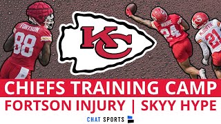 Chiefs News ALERT 🚨: Jody Fortson Suffers Quad Injury + Skyy Moore HYPE Train | Chiefs Training Camp