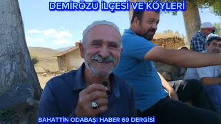 BAYBURT İLİNE BAĞLI DEMİRÖZÜ İLÇEMİZİ TANIYALIM...