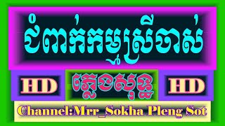 ជំពាក់កម្មស្រីចាស់ ភ្លេង​សុទ្ធ | Jom Pek Kam Srey Jas | Karaoke | Khmer Cover By | PSR-S950