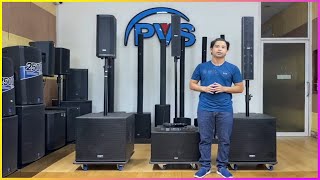 អធិរាជសម្លេង FBT Column Array ទាំង3 ឈុត ដែលផលិតនៅប្រទេស អុីតាលីចំតែម្ដង