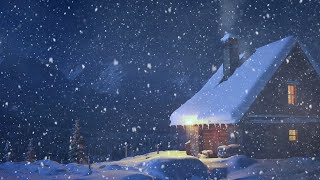 Blizzard, howling of snowstorm ! Video for relaxation and meditation | 10 hours of hard work!!!