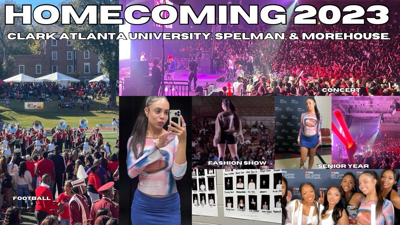 HBCU Homecoming Vlog 2023 | Clark Atlanta, Spelman, & Morehouse - YouTube