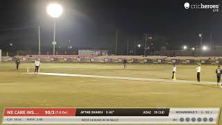 Roshni Mobile vs We Care Insurance Live Cricket Match | BIG BASH DHAMAKA  Live - Lalpur Cricket Stad