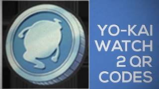 YO-KAI WATCH 2 / 5 Special coin QR Codes