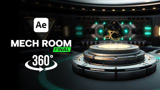 Mech Room 360 Video Countdown - SkyBox Studio + Element 3D