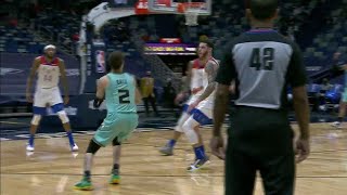 LaMelo Ball Step-back Three Over Lonzo | Hornets vs Pelicans | January 8, 2021