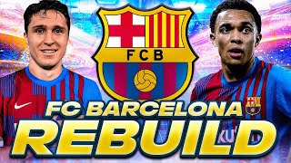 FIFA 23 Rebuild Barcelona Career Mode  PS5 Live stream