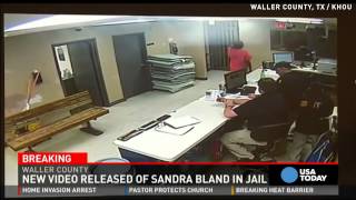 New Sandra Bland video shows her alive during mugshot