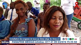 #panafrikmedias UPR / Installation des organes de base au 2ème siège du 3ème arrondissement de LBV