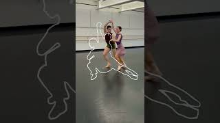 Creative ballet lifts  cc DaYoung Jung #ballet #pointeshoes #ballerina #flexible #dancers
