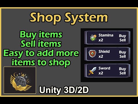 Unity Shop System (Tutorial 2022)