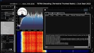 Decoding A Local TETRA Repeater With SDR# And TETRA Demodulator Plug-in (Terrestrial Trunked Radio)