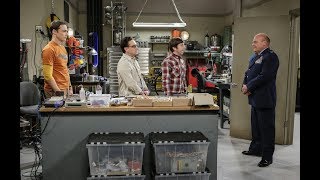 The Big Bang Theory 10x02 - Sheldon Promete Ficar Em Silêncio e Scanner De Retin