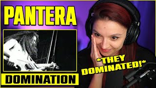 Pantera - Domination | First Time Reaction