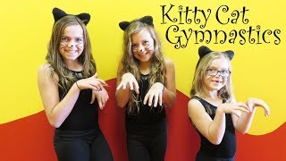 Kitty Cat Gymnastics! | Crazy8Family