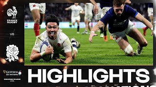 HIGHLIGHTS | 🇫🇷 FRANCE V ENGLAND 🏴󠁧󠁢󠁥󠁮󠁧󠁿 | 2024 GUINNESS MEN'S SIX NATIONS RUGBY