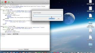 AppleScript web search