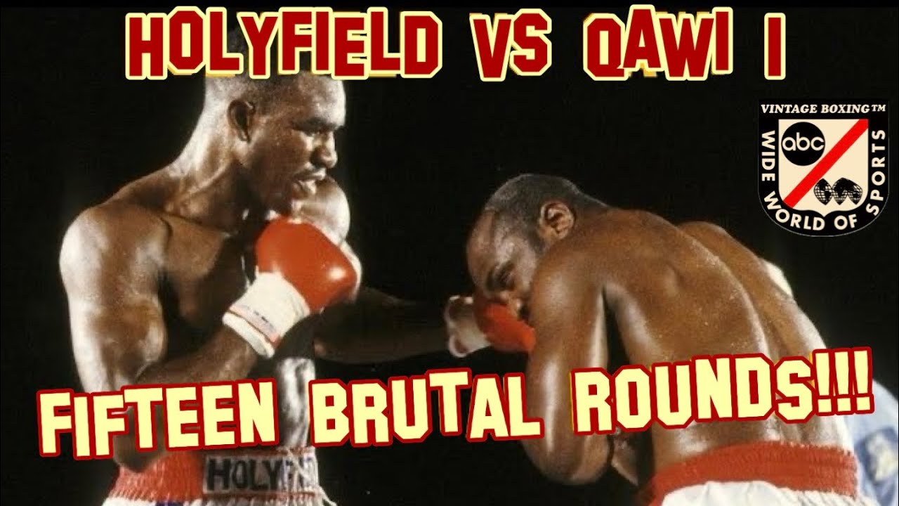 Evander Holyfield Vs Dwight Muhammad Qawi 1 ABC (1986)1080p 60fps - YouTube