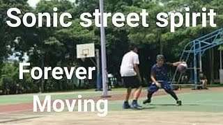 街頭籃球Street ball索尼克SonicPractical實戰性Fancy street basketball花式街頭籃球Blue element藍色元素Maker製作者Cnord Amen