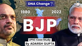 How BJP has changed the DNA of Indian Politics? Rise of BJP in India | UPSC Mains GS2 Indian Polity
