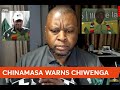 WATCH LIVE: Chinamasa Warns Chiwenga