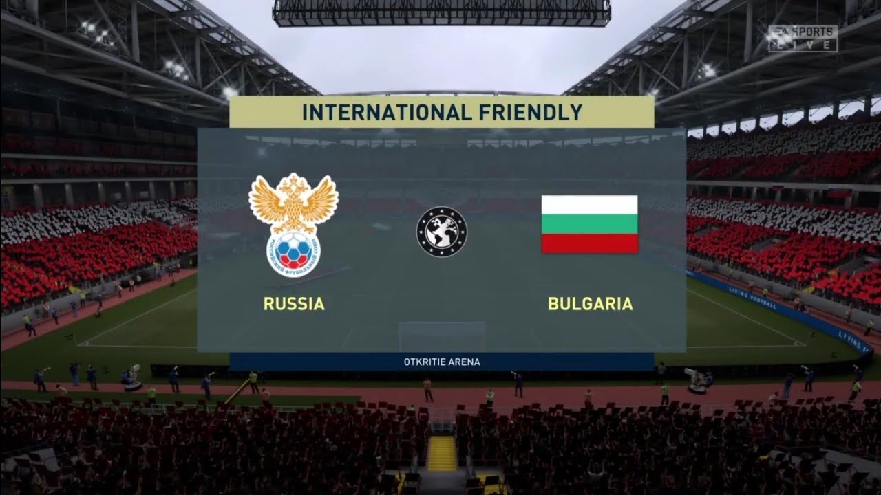 FIFA 21 | Russia Vs Bulgaria | International Friendly | Gameplay ⚽ 🎮 ...