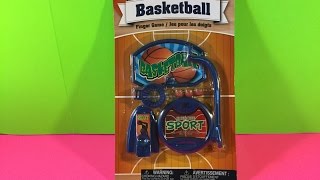 Unboxing & unwrapping Basketball Finger Sports Game