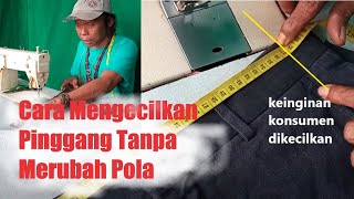 Cara Mengecilkan Pinggang Tanpa Merubah Pola