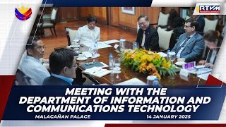 Meeting with the Department of Information and Communications Technology 1/14/2025