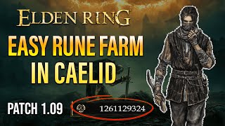 Elden Ring Early Game Rune Farm | New Rune Glitch! Patch 1.09! 1 Million Per Minute!