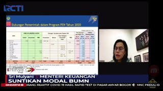 Pemerintah Suntik Modal Rp121 T untuk Pemulihan Ekonomi Nasional - SIP 20/05