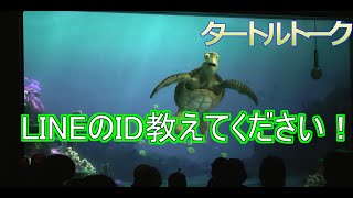 【どう答える？】LINEのID教えてください！【タートルトーク】東京ディズニーシー